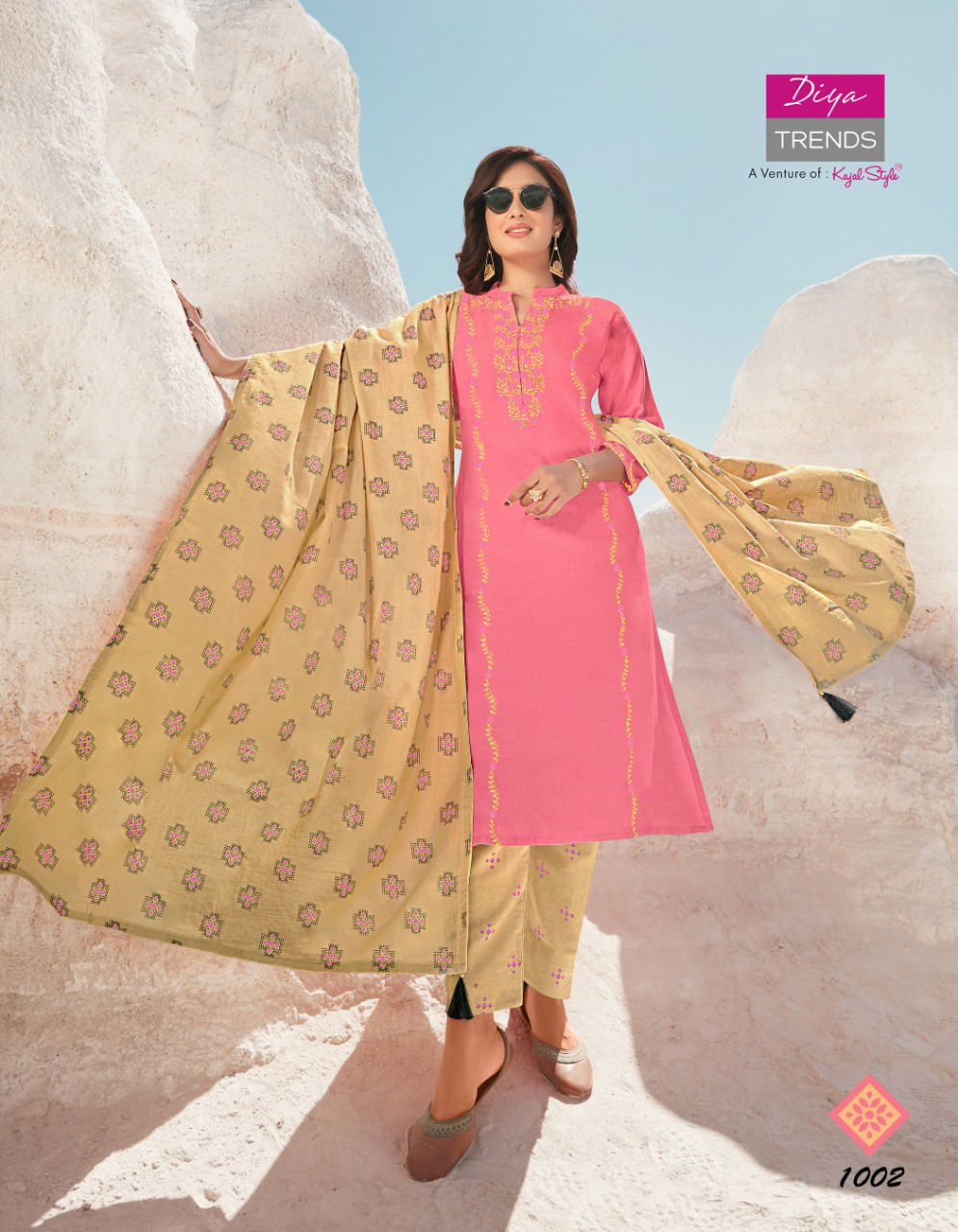 Dupatta House 1 Latest Fancy Designer Ethnic Wear Heavy rayon Embroidery Work Ready Made Salwar Suit Collection
